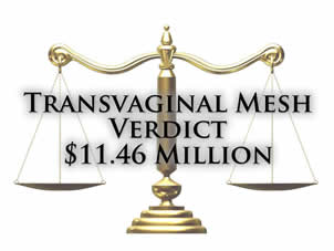 Transvaginal Mesh Punitive Damages Verdict