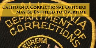 correctional officer california overtime