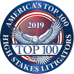 2019 America’s Top 100 High Stakes Litigators
