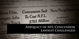NFL Concussion Settlement Challenged