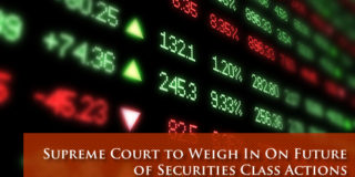 Securities Class Actions