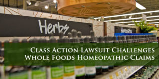 Class Action Homeopathic Whole Foods