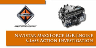 Navistar Lawsuit re Maxxforce Engines