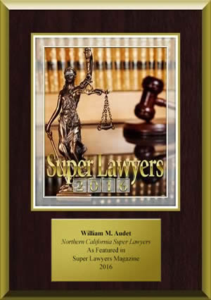 William Audet California Super Lawyer 2016
